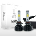 thumbnail image 1 of Autolizer 9006 / 9012 / HB4 52W 6000LM LED 2-Sided Headlight Bulbs Conversion Kit - 6000K Cool White, 1 of 4