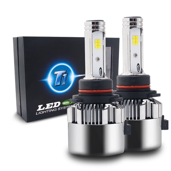 Autolizer T1 LED Headlight Conversion Kit - 9006 (HB4/9012) - Seoul CSP Y19 Chip - 72W, 7200LM 6K Cool White