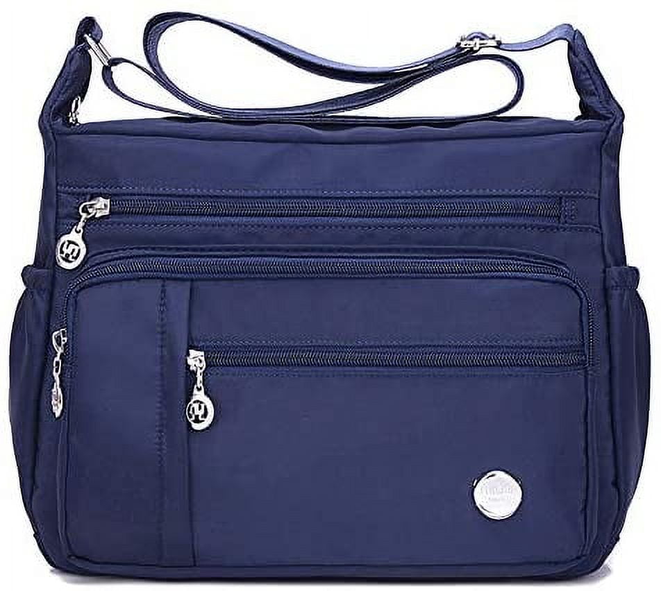 Autolock Women Shoulder Handbag Roomy Multiple Pockets Bag Ladies