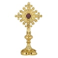 thumbnail image 1 of Autom Religious Ornate Brass Monstrance Reliquary Box, 13 Inch, 1 of 2