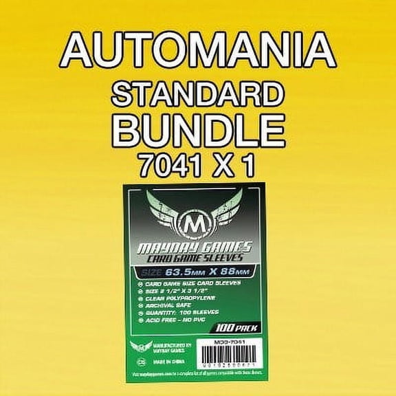 "Automania" Compatible Card Sleeve Bundle