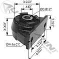 thumbnail image 1 of Automann M17530 Black 6.15 lbs Cabin Mount Mack RV Part, 1 of 1