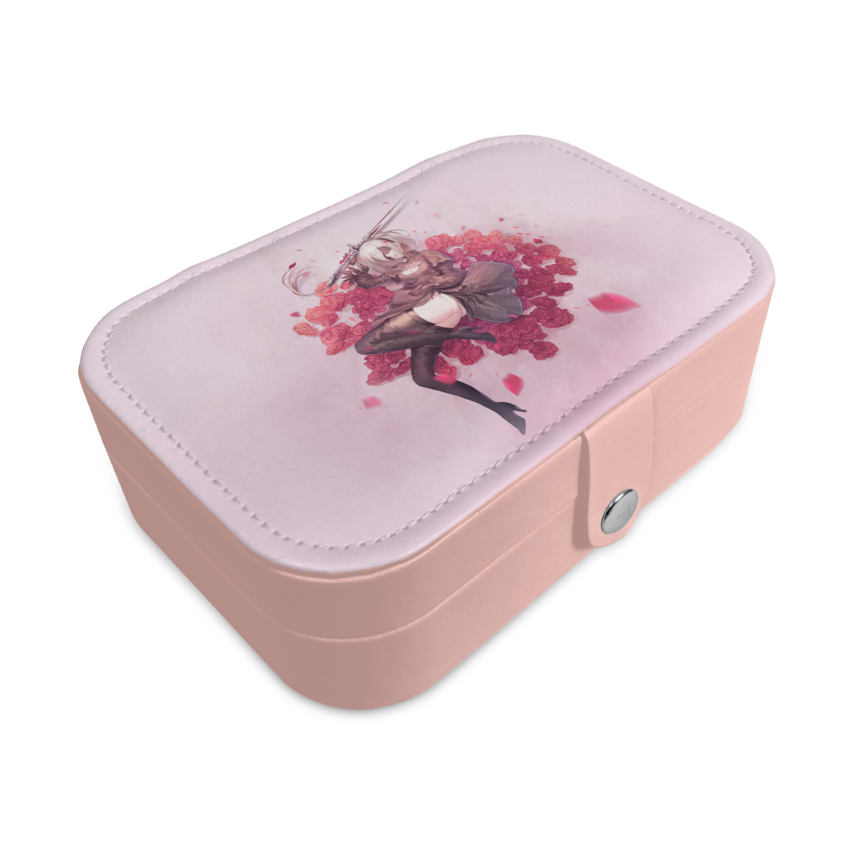 Automata Jewelry Box Large Capacity Leather Jewelry Storage Box Storage