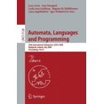 thumbnail image 1 of Automata, Languages and Programming: 35th International Colloquium, Icalp 2008 Reykjavik, Iceland, July 7-11, 2008, Proc, (Paperback), 1 of 1