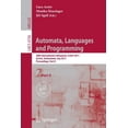 thumbnail image 1 of Automata, Languages and Programming: 38th International Colloquium, ICALP 2011, Zurich, Switzerland, July 4-8, 2010. Pro, (Paperback), 1 of 1
