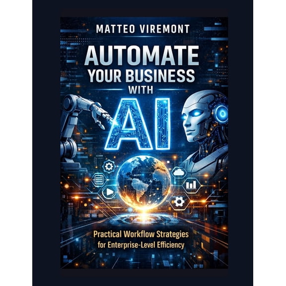 Automate Your Business with AI: Practical Workflow Strategies for Enterprise-Level Efficiency, (Paperback)