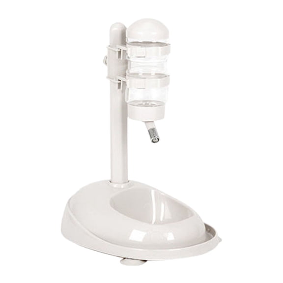 Automated Hydration Station for Adjustable Height Detachable Water Dispenser for Cats Dogs Indoor Use Feeding