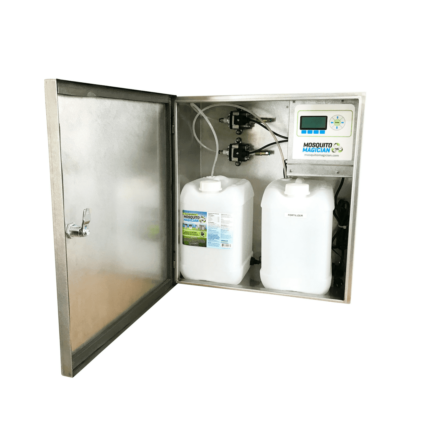 Automated Mosquito Killing and Fertilizing Machine - Stainless Steel