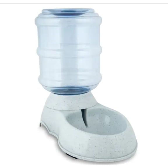 Automated Pet Hydration System, Smart Design Non-Toxic Plastic Waterer for Gravity Fed Automatic Refill, Wide-Mouth Easy Cleaning & Refill Bowl with Non-Slip Base