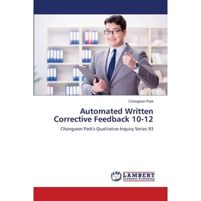 Automated Written Corrective Feedback 10-12, (Paperback)