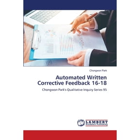 Automated Written Corrective Feedback 16-18, (Paperback)