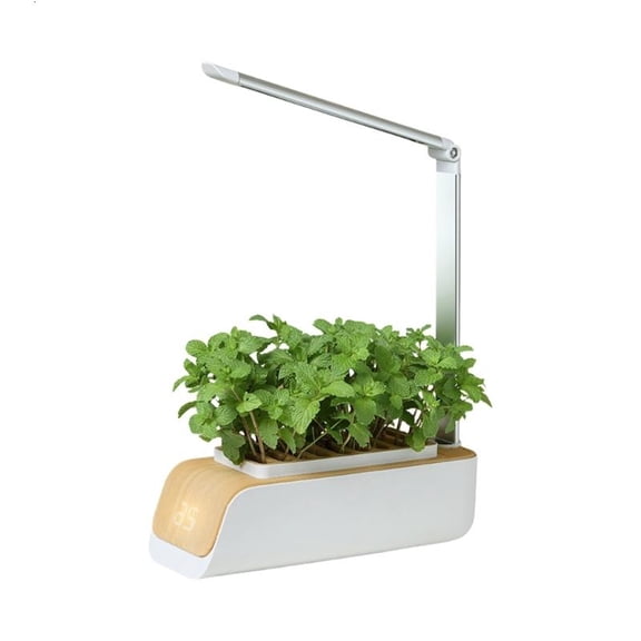 Automatic 16H Light Cycle Aluminum Hydroponic Planter With Intelligent Light Modes Suitable For Vegetables Flowers Herbs