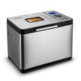 thumbnail image 1 of Automatic 2LB Bread Maker – 19-in-1 Dough Machine with Nonstick Coating, 3 Crust Colors, Compact Design, 1 of 11