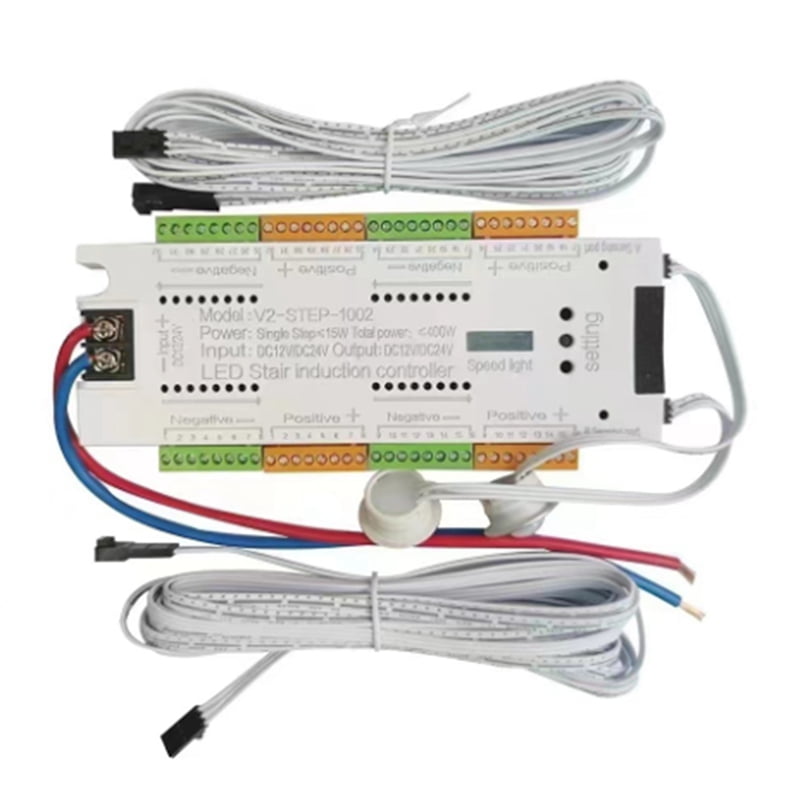 Automatic 32 Channels Stairway Lighting LED Motion Sensor Stair Light