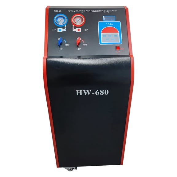 Automatic A/C Refrigerant Filling Machine Recovery Recycling Recharging for Vehicle Air Conditioning Systems 11-47 110V