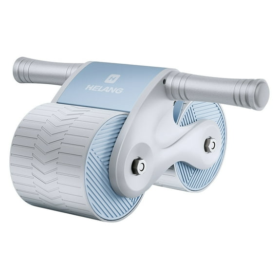 Automatic Abdominal Wheel, ABS, with Kneeling Pad, Non-Slip, Triangular Structure, for Home Gym, Core Training, Men's Fitness Equipment