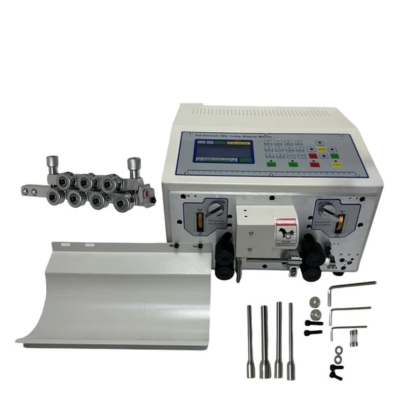Automatic Adjustable Wire Stripping Cutting Machine Touch Screen Computer Cable Peeling Cutter Cable Stripping Tool