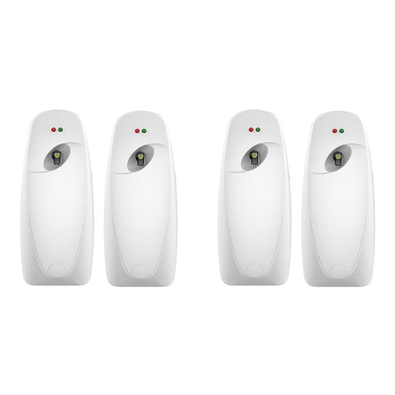 Automatic Air Freshener Dispenser 4-Pack,Auto Air Freshener Sprays Dispenser Wall Mounted for Commercial & Home Use