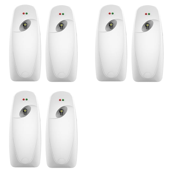 Automatic Air Freshener Dispenser 6-Pack,Auto Air Freshener Sprays Dispenser Wall Mounted for Commercial & Home Use