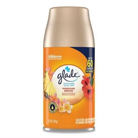 Automatic Air Freshener, Hawaiian Breeze, 6.2 Oz, 6/carton | Bundle of 5 Cartons