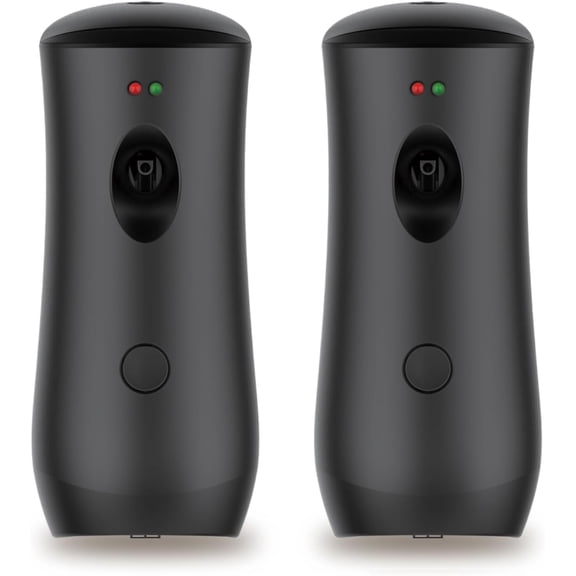Automatic Air Freshener Spray Dispenser (2-Pack), Free Standing or Wall Mounted Adjustable Aromatherapy Machines for Home, Indoor, Bathrooms, Offices, Hotels and Commercial Places (B-01)