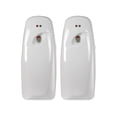 thumbnail image 1 of Automatic Air Freshener Spray Dispenser (2-Pack) Wall Mounted or Free Standing, Commercial and Home Use, Multiple Time Scent/Mist Release Settings for Room/Restroom Sprayer (White), 1 of 8