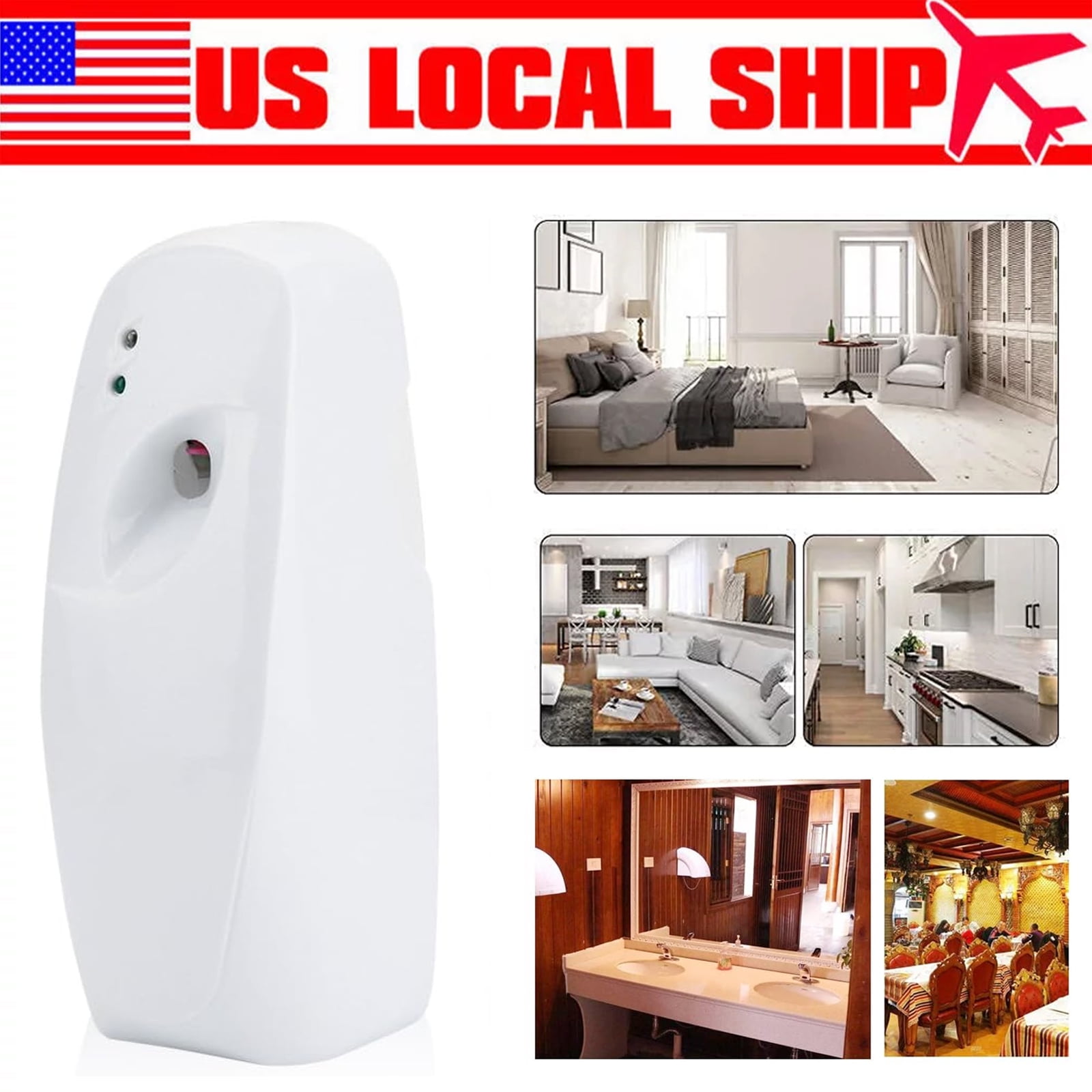 Automatic Air Freshener Spray Dispenser, Automatic Adjustable Fragrance