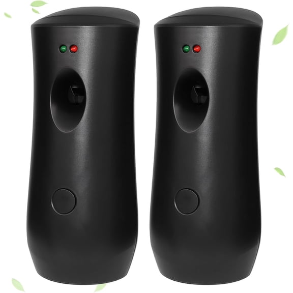 Automatic Air Freshener Spray Dispenser, Wall/Standing Battery Powered Aerosol Dispenser with Remote Control for Bathroom, Hotel, Office, Commercial, White