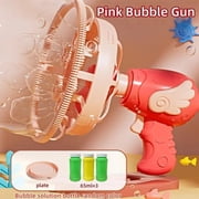 Automatic Angel Electric Bubble Machine, Large Bubbles with Small Ones Inside, Ages 3-12