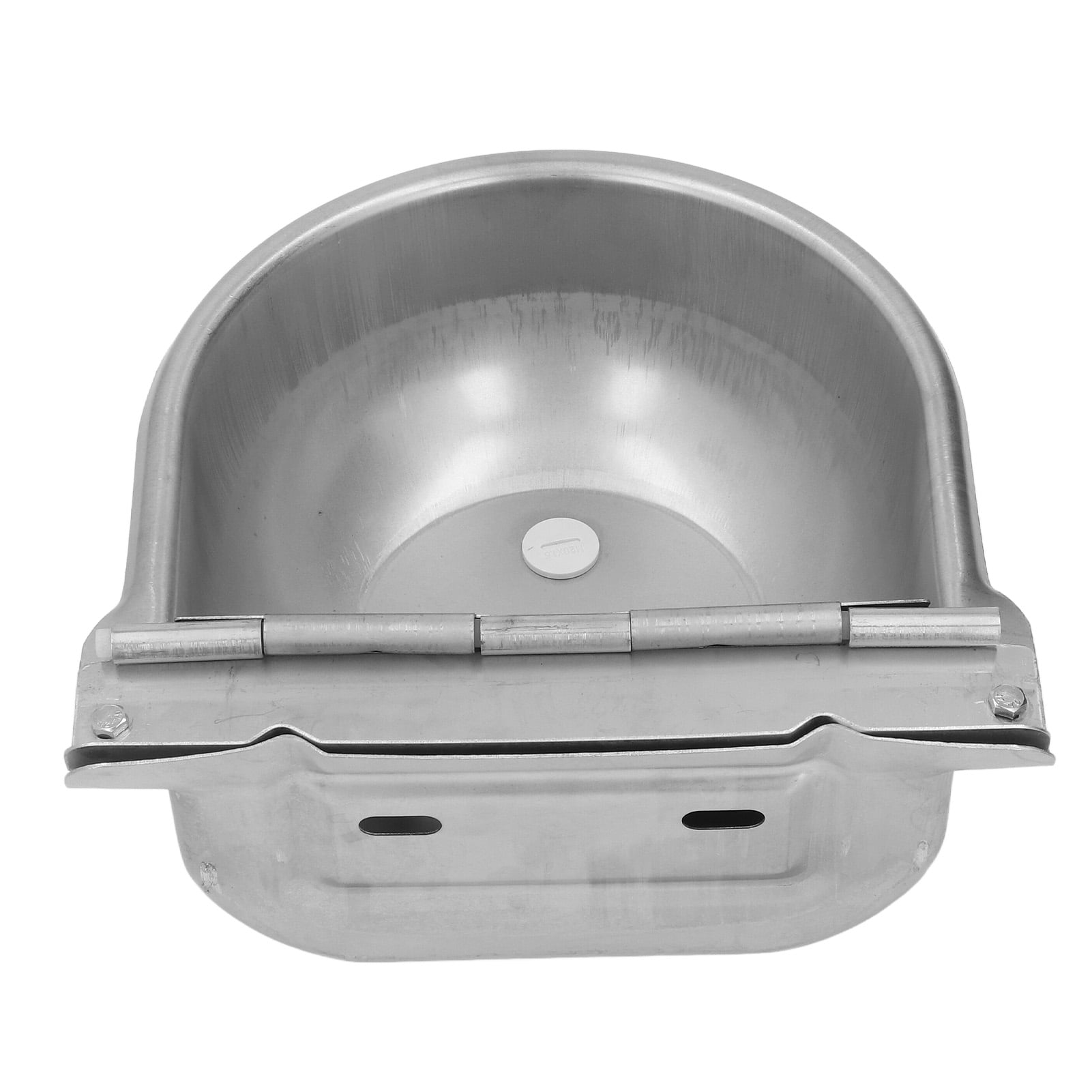 Automatic Animal Drinking Water Bowl With Float Valve, Stainless Steel