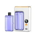 thumbnail image 1 of Automatic Aroma Diffuser, Smart Digital Display Air Freshener, USB Rechargeable 60-Day Battery Life Wall Mount Desktop Use with 6 Scents, White, 1 of 1