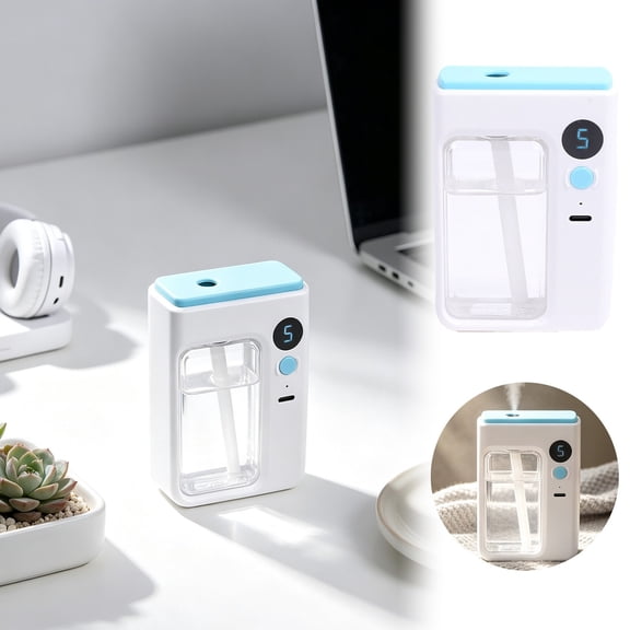 Automatic Aroma Diffuser with Built-in Battery, 5ml Smart Fragrance Machine for Home Bathroom & Cat Odor Eliminator