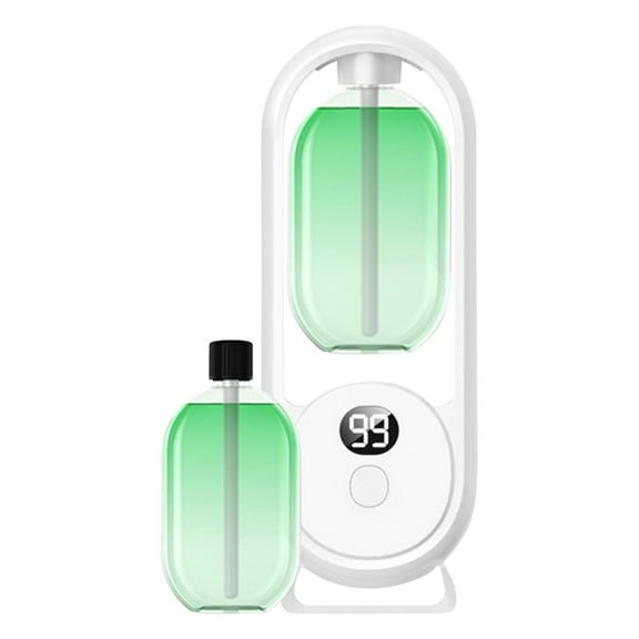 Automatic Aromatherapy Diffuser,Air Freshener Spray Dispenser,Intelligent Electric Aromatherapy Diffusers for Home,Wall Mounted Essential Oil(Green Jasmine Scent 1.69fl.oz)from QiwagFerng