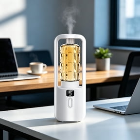 Automatic Aromatherapy Machine, Hotel Aromatherapy Diffuser Humidifier 50ml for Home, Bedroom, Living Room, Office, Yoga Studio, Spa, Bathroom and Relaxation Aromatherapy