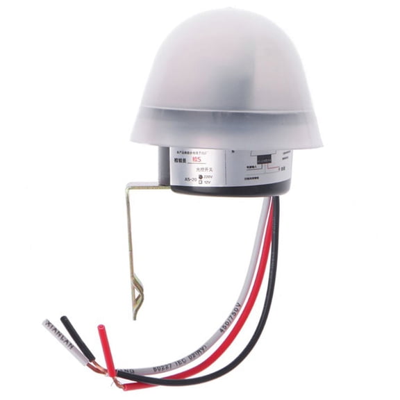 Automatic Auto On Photocell Street Light Lamp Switch C AC 220V 50-60Hz 10A Photo Control Photoswitch Sensor Switch