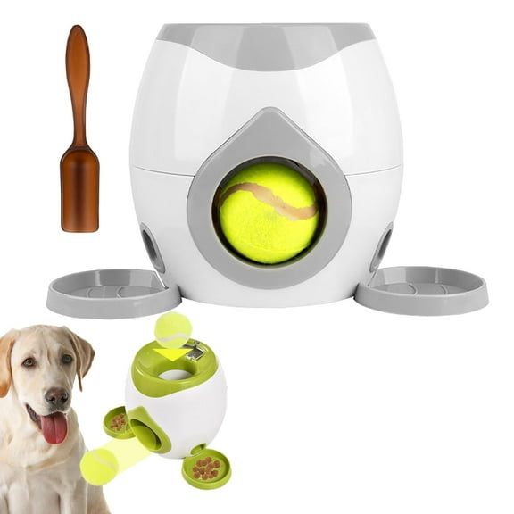 Automatic Ball Launcher, Pet Tennis Ball Launcher Toy, Automatic Pet Feeder Launcher Dog Interactive Throwing Ball Machine