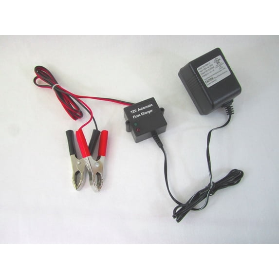 Automatic Battery Float Charger 12v Deluxe Battery Maintainer and Float Charger
