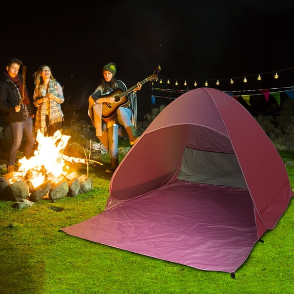 Automatic Beach Head Tent | 2-Second Quick Setup Sun Shade & UV Protection | Portable Outdoor Shelter for Camping, Picnics & Fishing