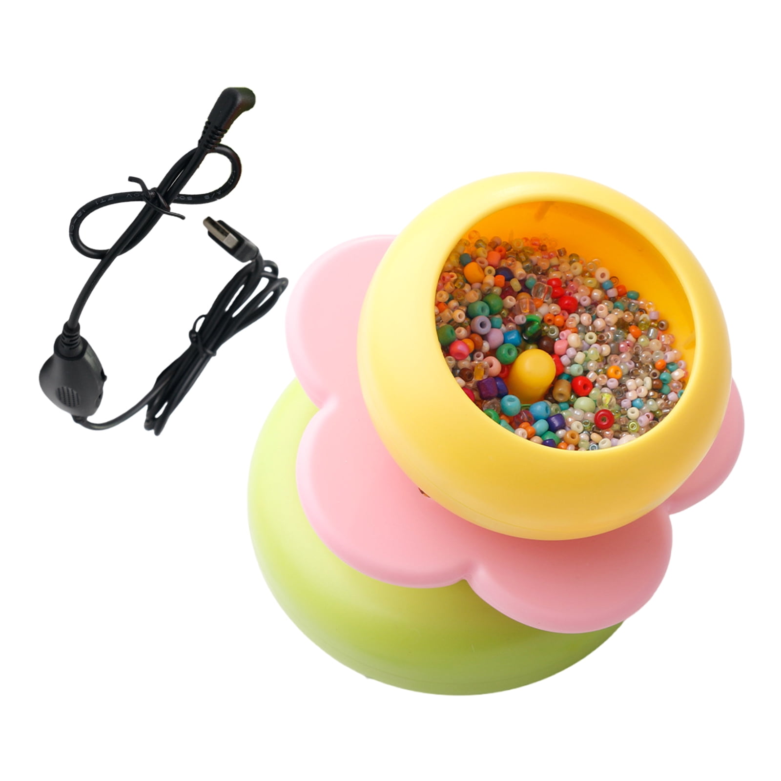 Automatic Bead Threading Gadget Necklace Spinner Bead Crafting Tool ...