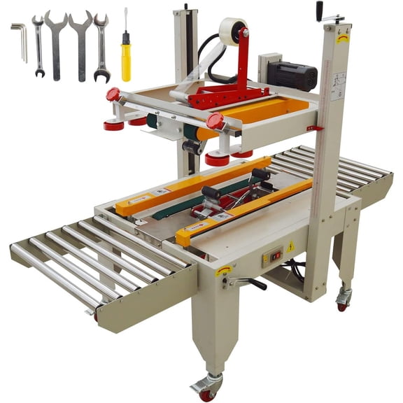 Automatic Belt Sealing Machine Continuous Box Case Taper Sealer Tape Baler