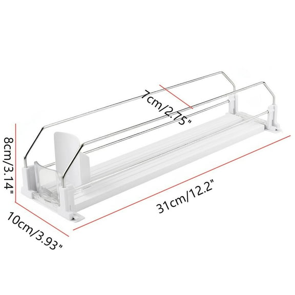 Automatic Beverage Pusher Shelf Spring Loaded Drink Organizer Supermarket Refrigerator Fridge Drink Arrangement Push Device
