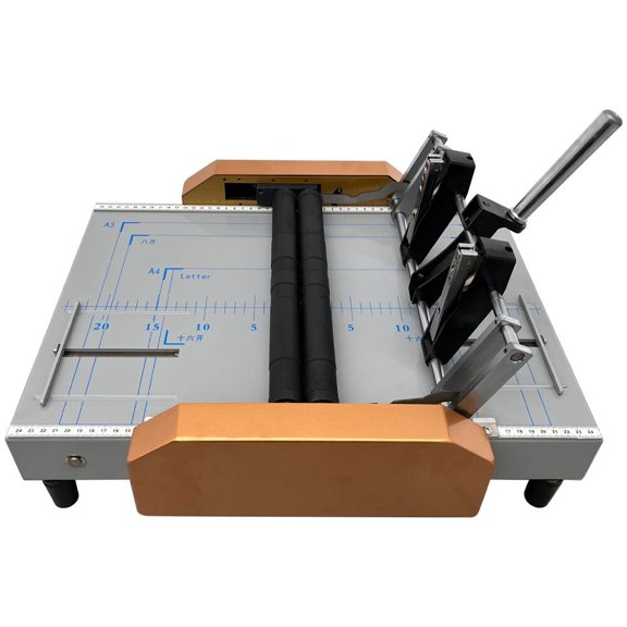 Automatic Binding and Folding Machine Booklet Maker Folder Stapling Machine for Book Atlas