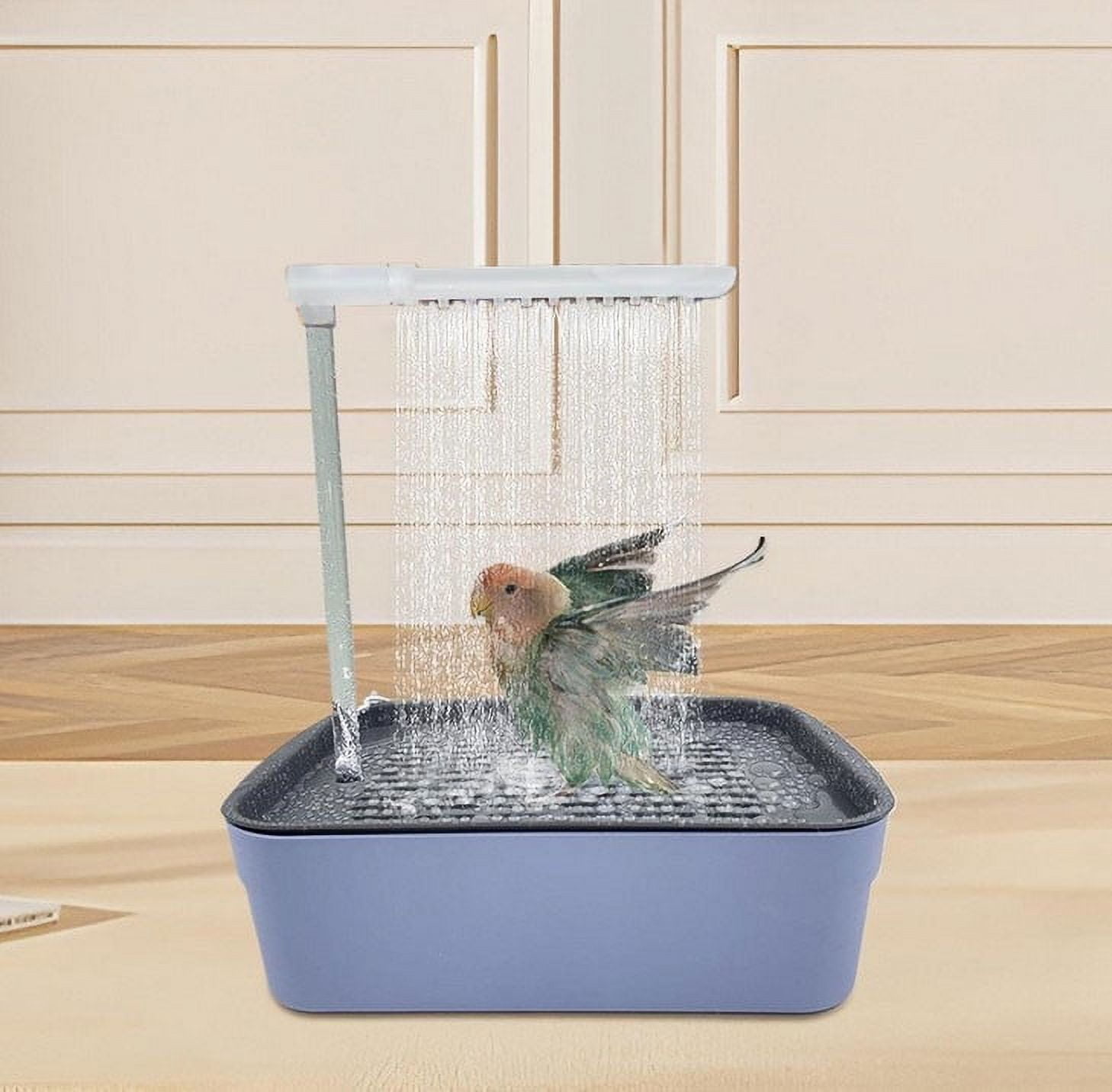 Gallery Detail: Automatic Bird Bath For Parrots And Small Birds Circulating Pet