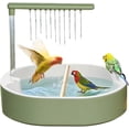 thumbnail image 1 of Automatic Bird Bath with Circulating Faucet Shower, Bird Shower Bath Cage Accessories Indoor Pet Supplies, Small Bird Bath Shower Fountain, 1 of 6