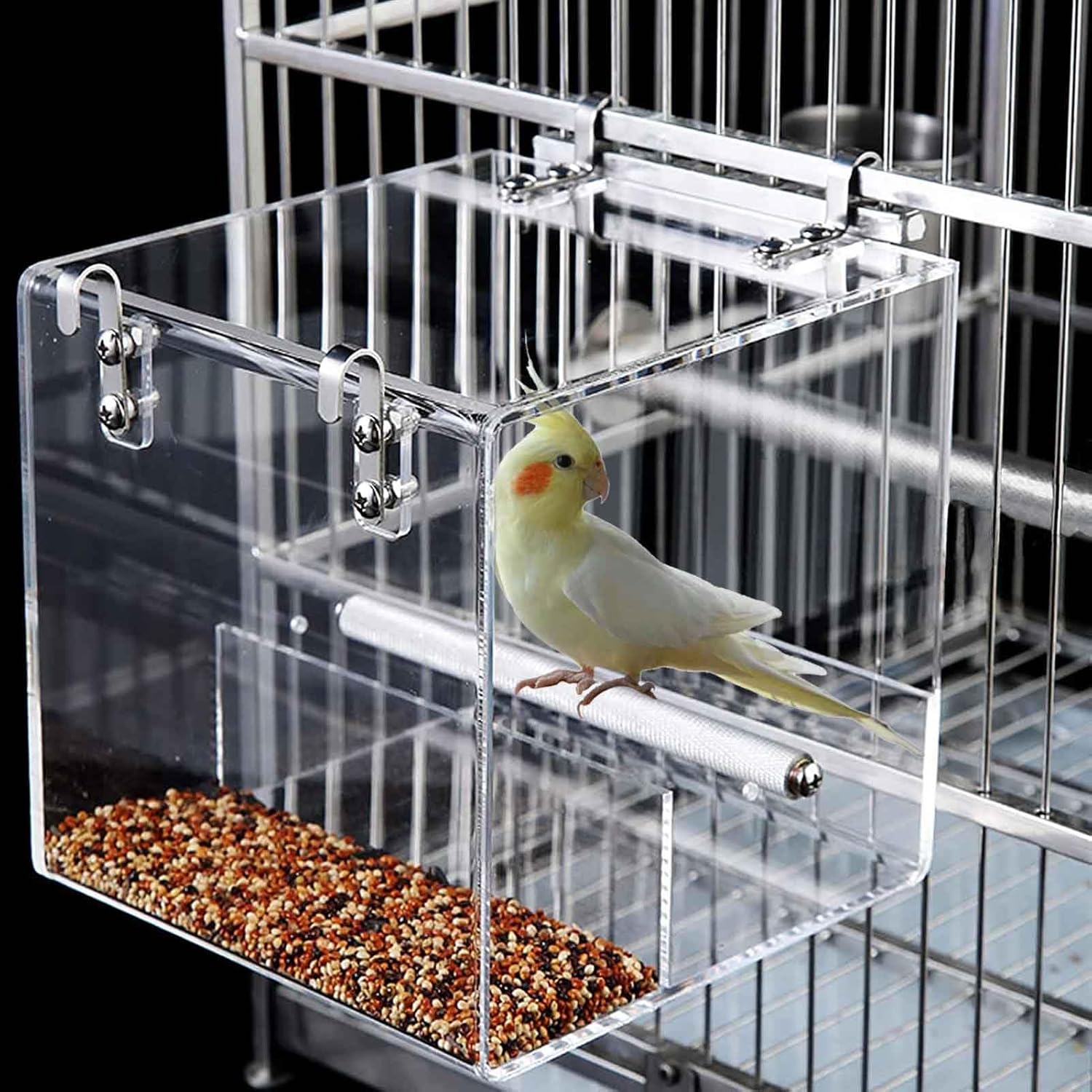 Beautiful view of Automatic Bird Feeder Cages For Large Birds And Parrots