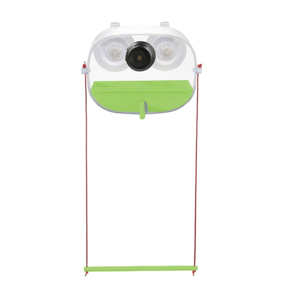 Automatic Bird Feeders Durability Plastic Large Transparents Seeding Container for Decks/Balconies