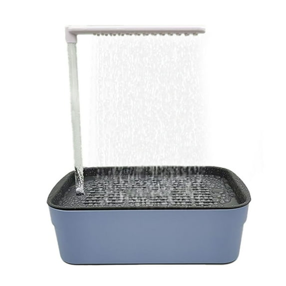 Automatic Birds Bath with Pump Electric Parrot Bathtub with Circulating Water Birds Shower Container Cage Accessory for Parakeet Cockatiel African Gray Lovebird