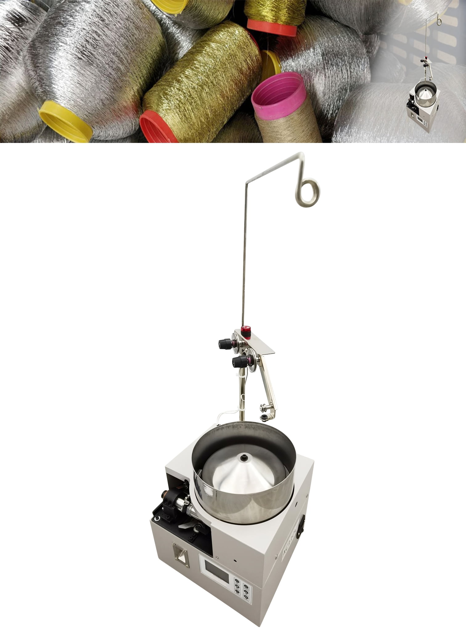 Automatic Bobbin Winder High Speed Winding Machine Cone Winder ...