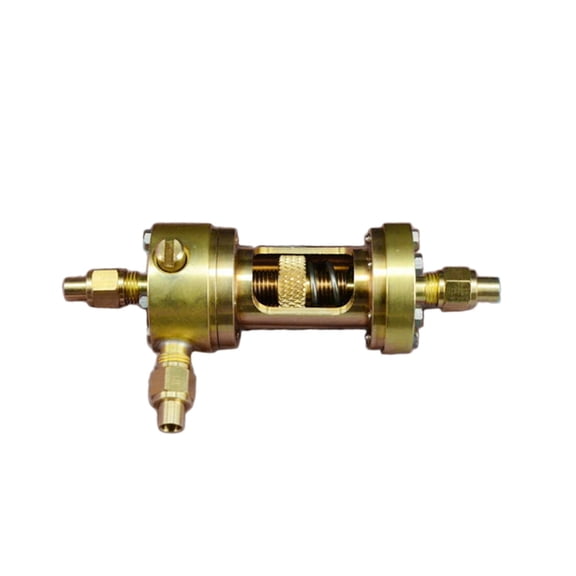 Automatic Boiler Pressure Regulator for Steam Engine - All Metal Safety Valve, 5-90psi Range for Gas Heated Models