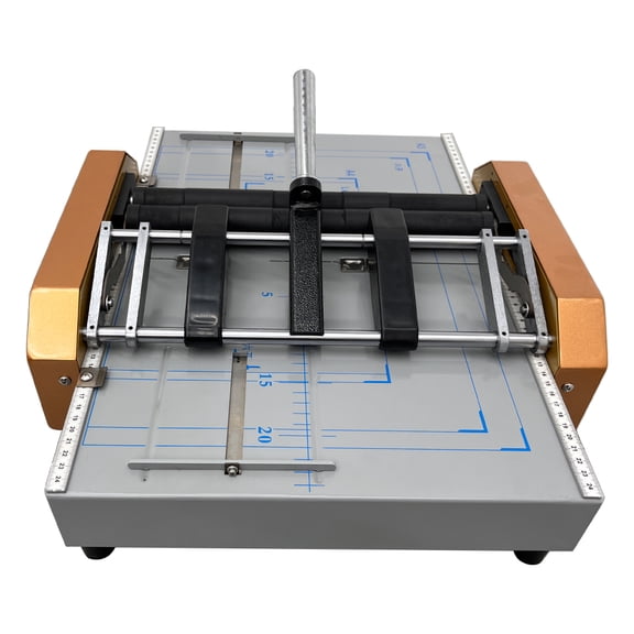 Automatic Book Binder Folding Machine Office Paper Processing Equipment for Folding Paper and Books 110V